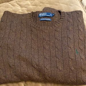 Polo Men’s Cableknit Sweater